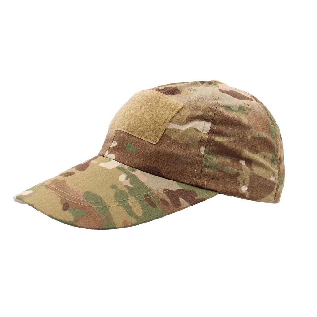 Gorra Immortal Velcro Multicam – Gorra táctica airsoft ajustable con paneles velcro