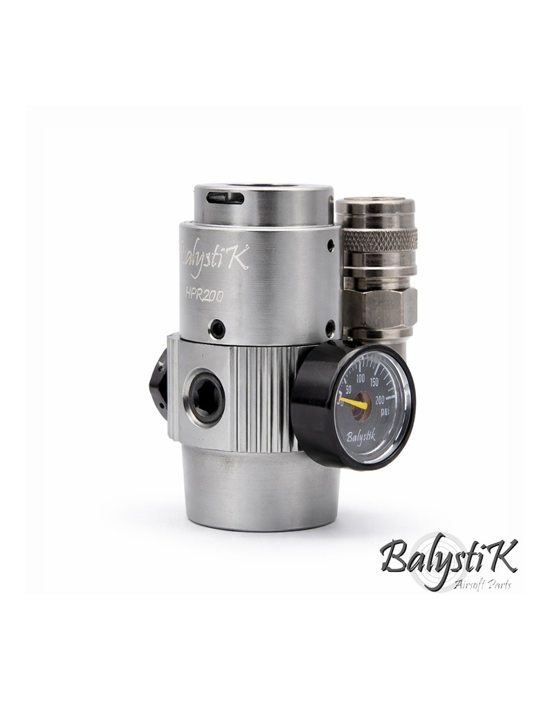Balystik HPR200 HPA regulator US - Titanium Silver
