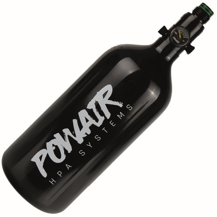 Botella HPA PowAir 0,8L 3000 PSI con Regulador Basic Series Doble Tórica