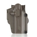 Funda Pistola Rígida Amomax Universal AM-UH TAN | Pistolera Táctica 360°