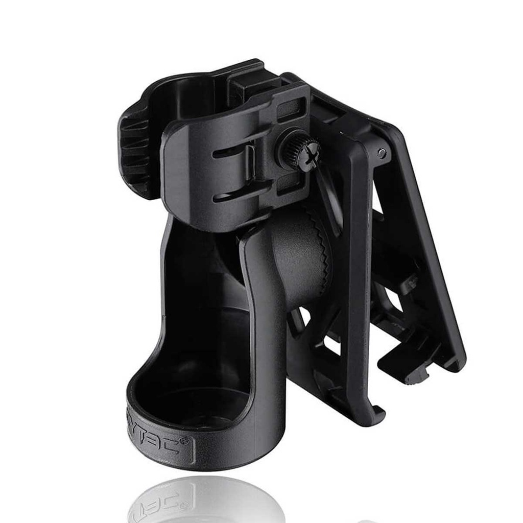 Funda Linterna Rígida Cytac Universal CY-CN-FHBCG2 Negra | Portalinterna Táctico