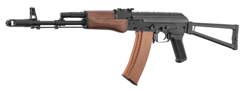 Fusil de Asalto AKS-74N de Airsoft Eléctrico AEG Negro 1,0 J | Double Bell