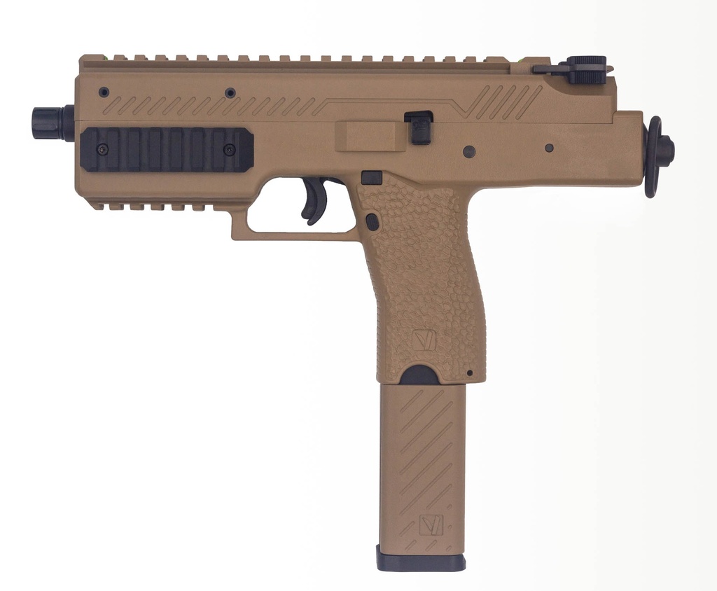Subfusil VMP-1C Tan de Airsoft GBB con Retroceso 0,95 J | VORSK