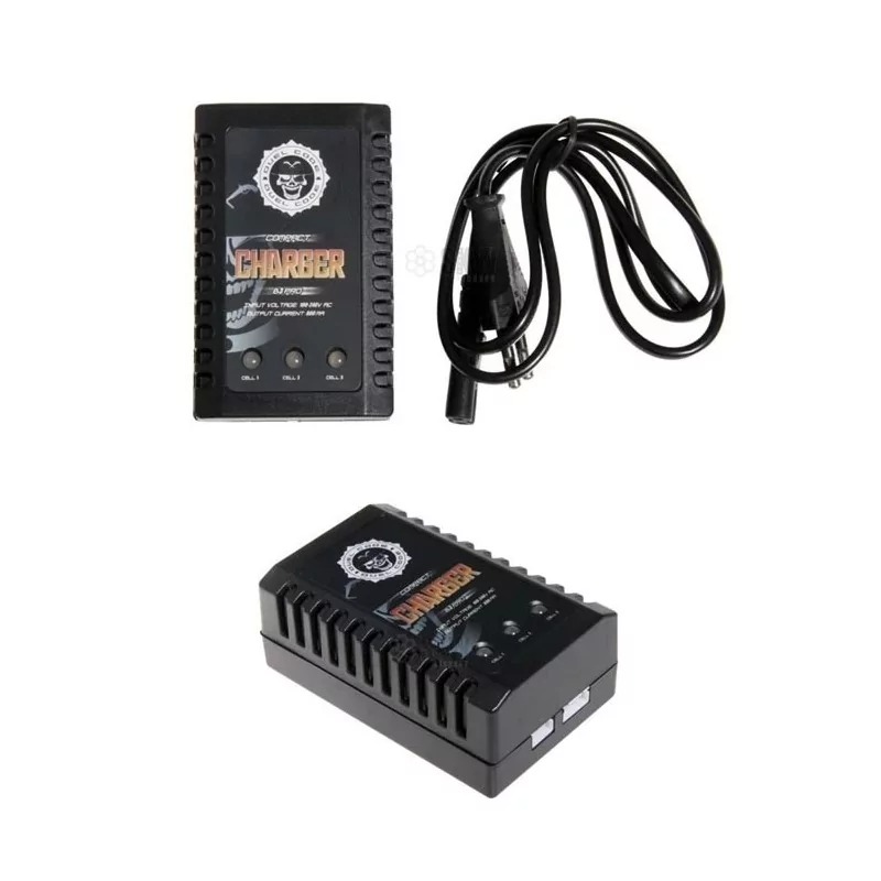 CARGADOR BALANCEADOR LIPO 2-3 CELDAS 7.4V/11.1V DUEL CODE