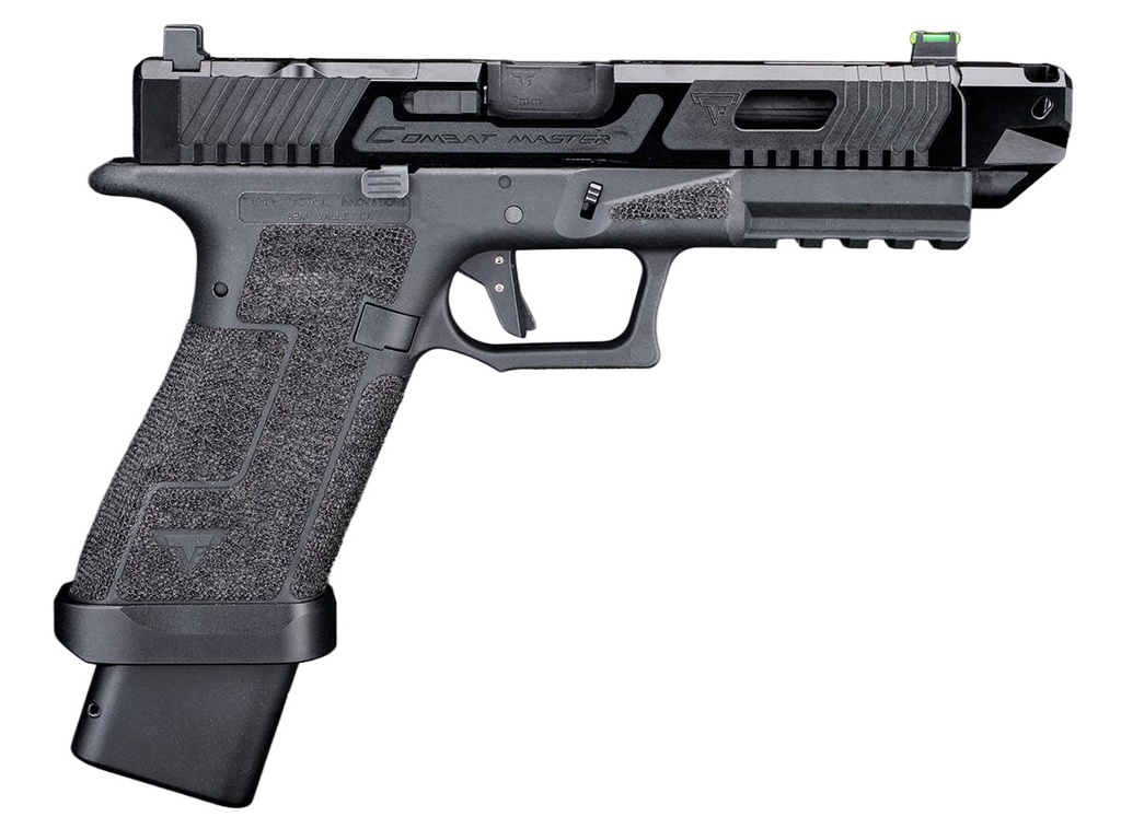 Pistola Airsoft TTI Ballerina CNC Negra GBB – Gas