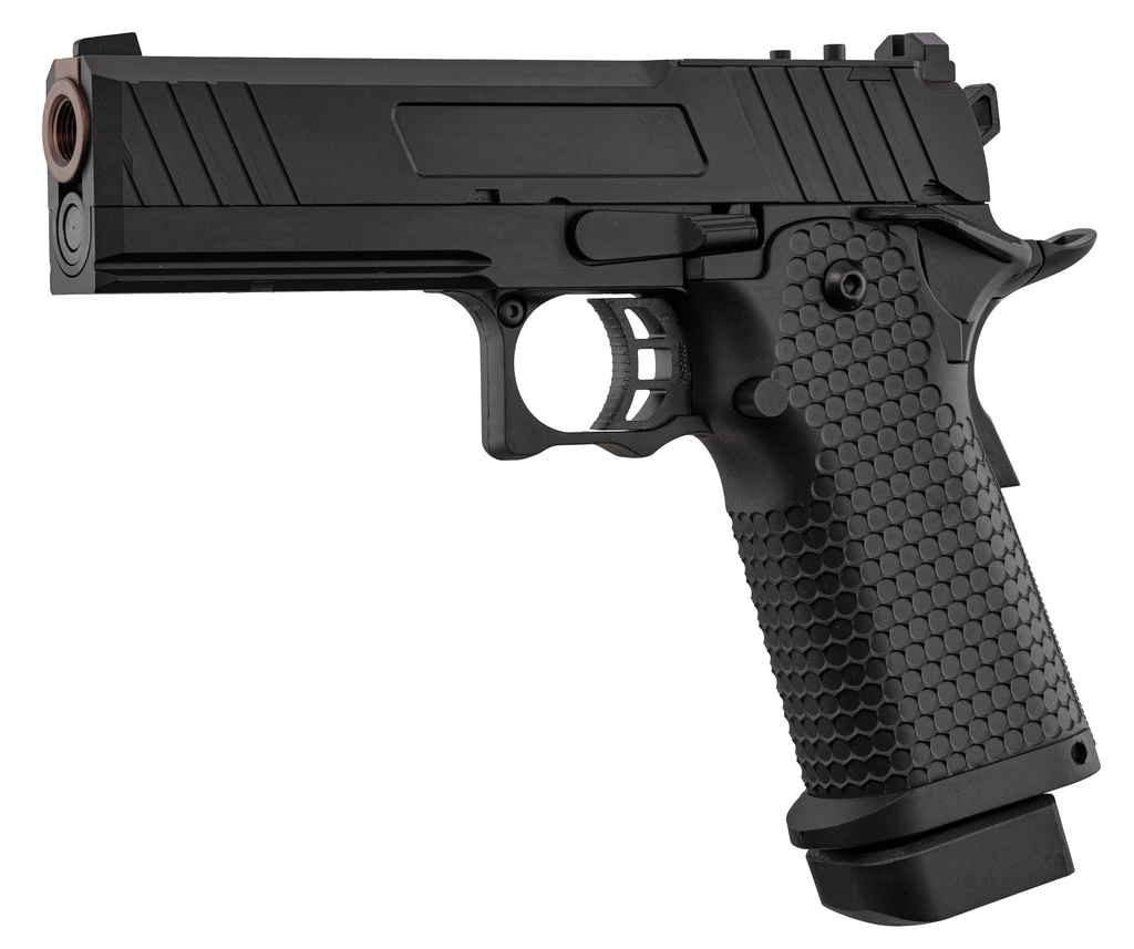 Pistola GBB Golden Eagle Hi-Capa 5.1 Negro/Bronce – Gas
