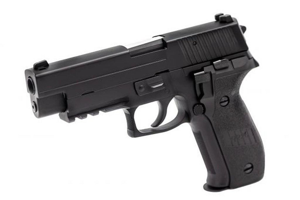 Pistola GBB Raven R226 Negro con rail – Gas