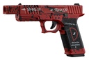 Pistola GBB AW Custom VX7102 DP Rojo y Negro – Gas