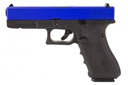 Pistola GBB Raven EU7 Negro/Azul – Gas (compatible con CO₂)