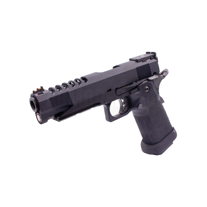 Pistola GBB AW Custom Hi-Capa 5.1 HX2702 Full Negro – Gas y CO₂
