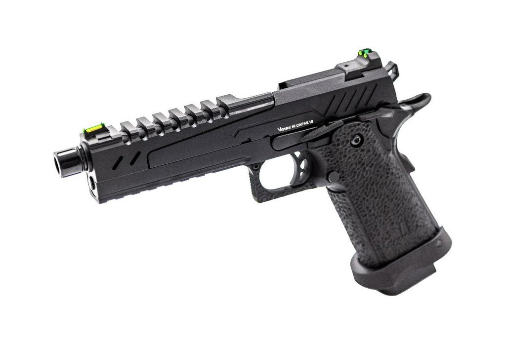 Pistola GBB Vorsk Hi-Capa 5.1 Split Negro/Negro 1,0J – Gas