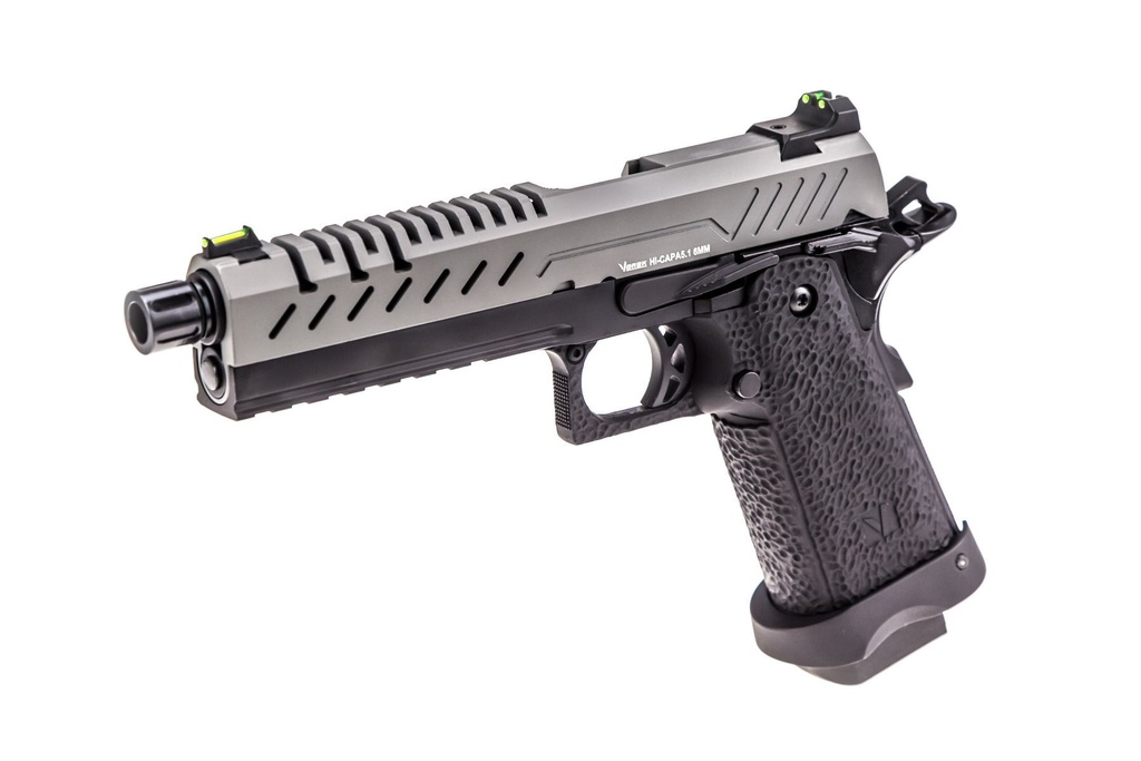 Pistola GBB Vorsk Hi-Capa 5.1 Negro/Gris 1,0J – Gas