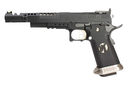 Pistola GBB AW Custom HX2402 IPSC Split Negro.38 supercomp – Gas y CO₂