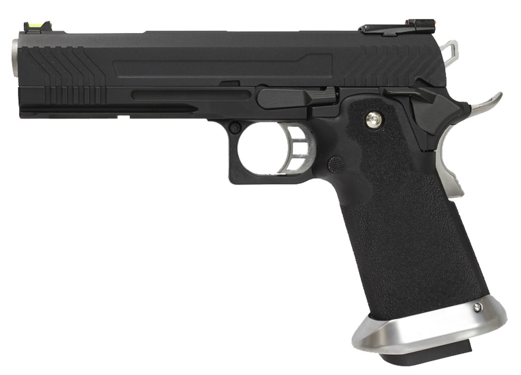 Pistola GBB AW Custom HX1102 Full Negro – Gas y CO₂