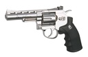 Revólver CO₂ Dan Wesson Plata 4''