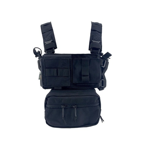 [103241] Chaleco Conquer Mini Chest Rig - Negro
