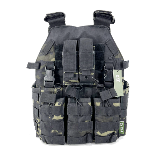 [104586] Chaleco Sixmm 6094S - Multicam Black