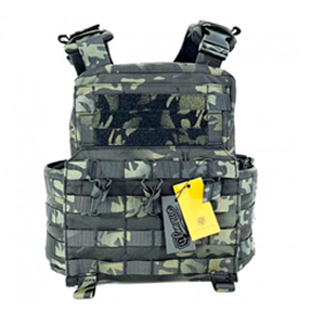 [ghjk430] Chaleco Conquer APC - Multicam Black