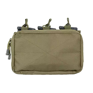 [POUCH - OD] POUCH MOLLE TRIPLE RIFLE MAG/GP POUCH - OD