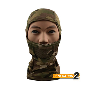 [a3021] Balaclava Fullface Warrior – Cygnus - Multicam