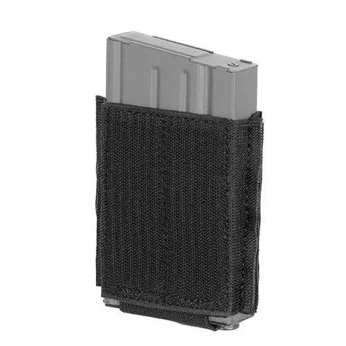 [INS01-SR25] Pouch elastico simple para cargadores de AR-10/SR25 - Negro