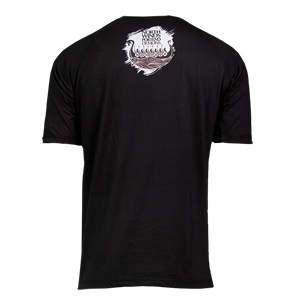 [North S] Camiseta Ragnar Raids Midgrad North S - Negro