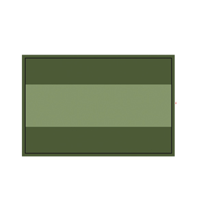 [09940] Parche Bandera España 7,5x5cm con velcro - Verde OD