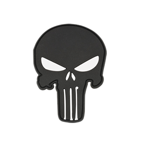 [09944] Parche Punisher 6,6x9cm con velcro