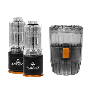 [PAG0100-B-101] Pack Acehive 2 Granadas 40mm de 80 bbs con Spawner Speedloader Acetech