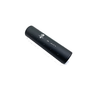 [5689] Silenciador stubby calavera - Negro