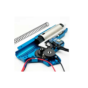 [RA0002] Gearbox Completo V2 Blue Edition Retro Arms CNC con Jefftron Leviathan V2