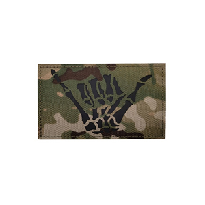 [5526] Parche Skull Hand 12,5 x 7,5 cm - Multicam