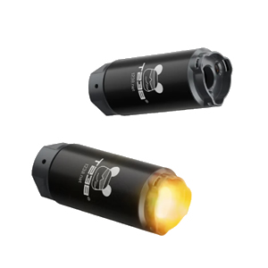 [T238-STORM-BK] Silenciador Trazador c/Fogonazo T238 Strom - Negro