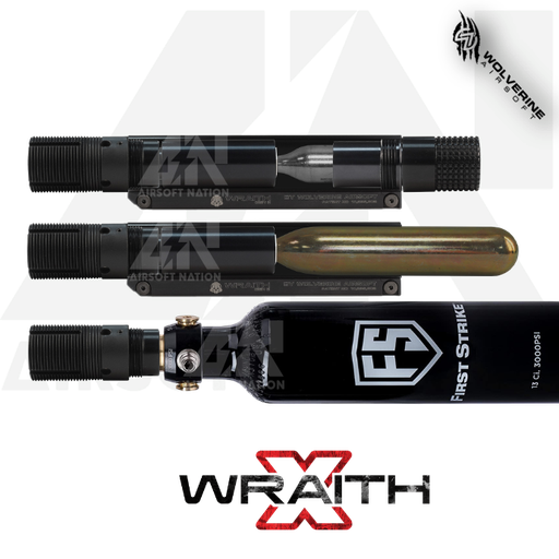 [WRT-CA-005-AEG-SKU] Wolverine WRAITH X para AEG M4  stock CO2/HPA