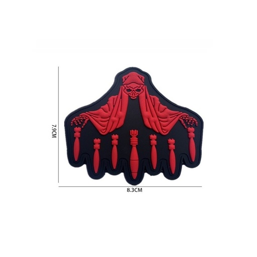 [10619] Parche FANTASMA F131 RED