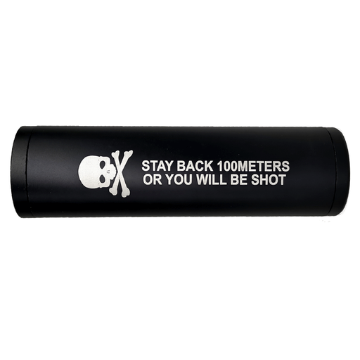 [5988] Silenciador corto - Calavera