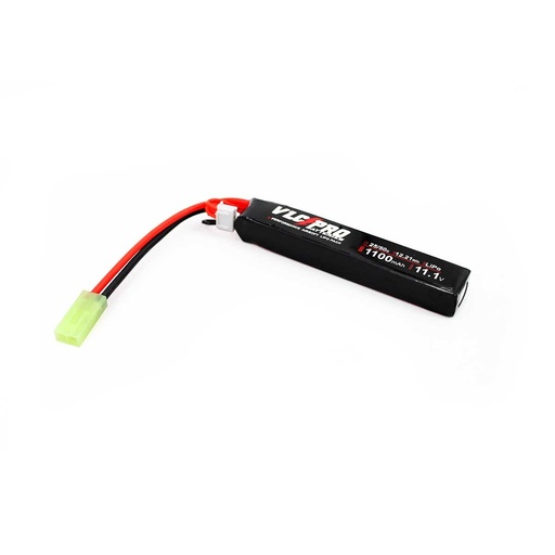 [VLC-1008] BATERIA VLC PRO LIPO 11.1V 1100MAH 25C/50C 1 STICKNEGRA
