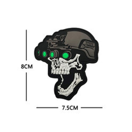 [10449] Parche Calavera NVG