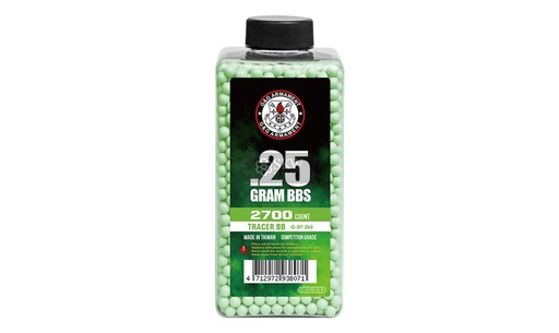 [EG07-265] Bolas Tracer 0.25G 2700BB Verde G&G