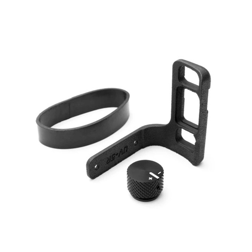 [UV5R-PTT-VOL-KIT] Tridos Baofeng UV-5R PTT Guard and Volume Dial Knob - Black