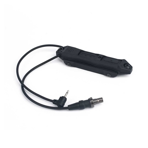 [WNE04040-BK] PULSADOR DOBLE LINTERNA Y AN-PEQ WADSN NEGRO