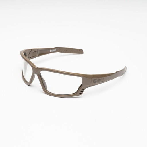 [10505] Gafas Conquer Zypher Transparente Montura Tan