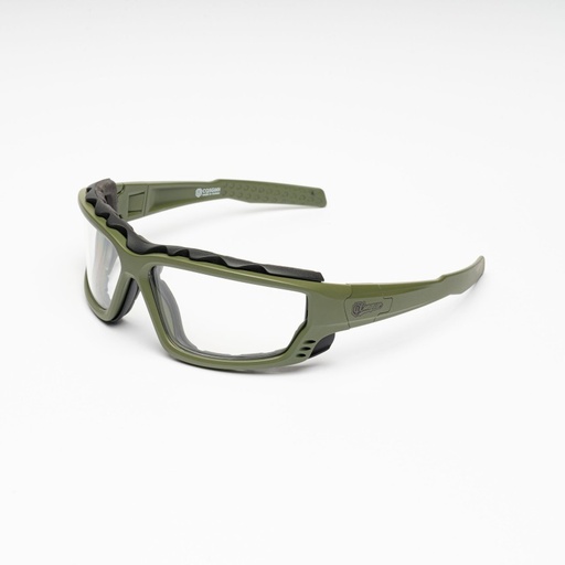 [10504] Gafas Conquer Zypher Transparente Montura Ranger Green