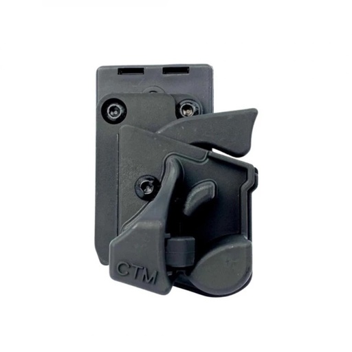 [CTMHTS-0013] Pistolera Zurdo para cinturon CTM para Action Army AAP01 – Negro
