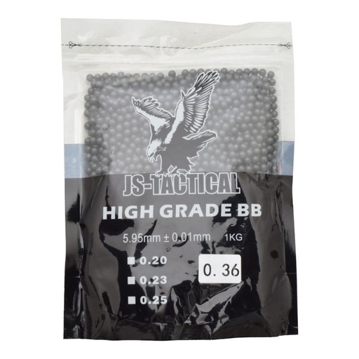 [JS-BB0.36] Bolas JS Black 0,36g (1 kg)