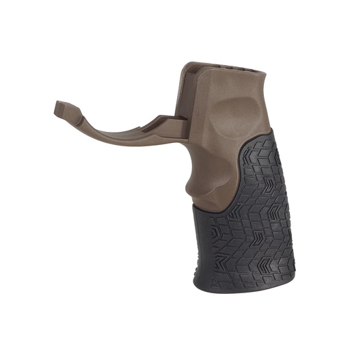 [EMG-GP-0001 BR] Cyma EMG D-Style Ergonomic Pistol Grip para Marui MWS M4 GBB - Marron