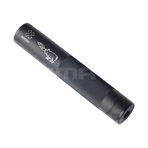 [TB879] SILENCIADOR FMA NOVESKE FORCE LARGO198MM NEGRO