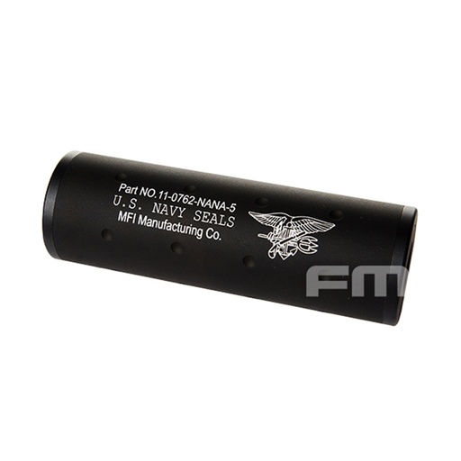 [TB1142-BK] SILENCIADOR FMA STUBBY NAVY SEALS 108MM NEGRO