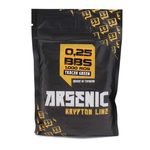 [ARS-16037] BOLAS BBS ARSENIC KRYPTON TRAZADORA 0.25 1000RDS VERDE