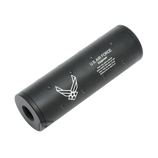 [TB705] SILENCIADOR FMA STUBBY U.S.AIR  FORCE 107MM NEGRO